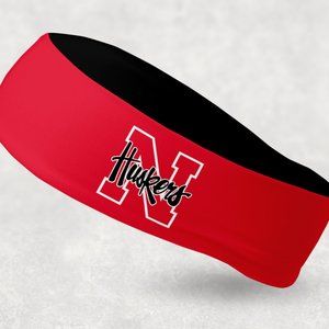 NEW - Reversible Nebraska Cornhuskers Headband Huskers Headband